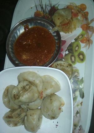 A picture of Stemed Momos.