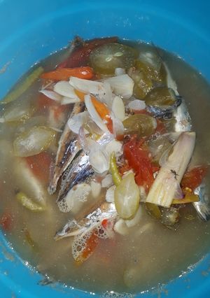 Foto resep Asem-asem pindang bumbu iris