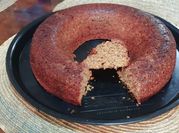Una foto de rosca de avena
