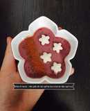 Sinh tố cherry-việt quất rắc bột quế - cho bé ăn dặm