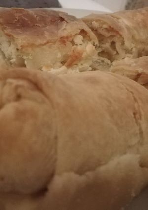 Φωτογραφία της συνταγής Χωριάτικη τυρόπιτα στριφτή
