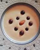 Ajoblanco de almendras y pistachos