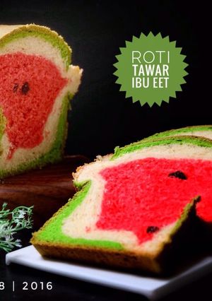 Foto resep Roti Tawar Semangka