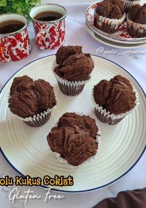 Foto resep Bolu Kukus Mekar Coklat Gluten Free