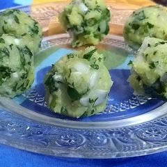 A picture of Aloo pitika.