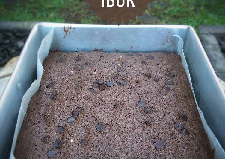 Brownies panggang putih telur #Selasabisa