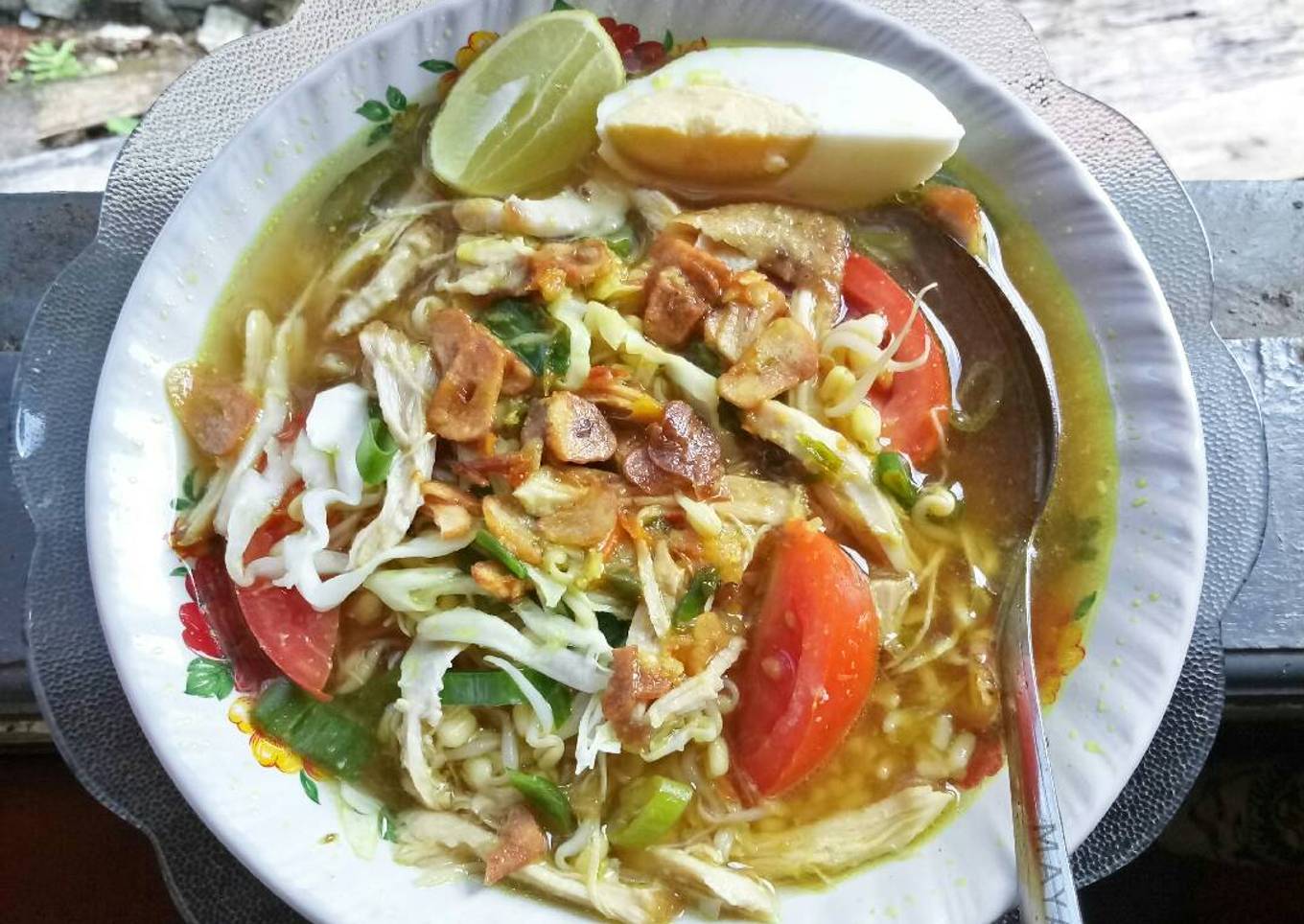 Soto ayam sederhana 😊