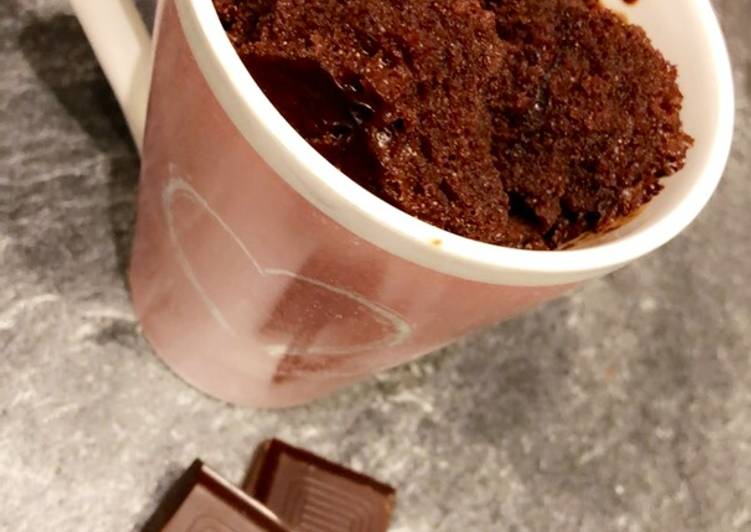Nos 5 Meilleures Recettes de Mugcake chocolat fondant