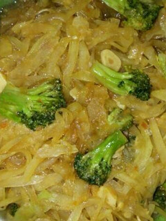 Foto resep Tumis pepaya muda brokoli pedas manis