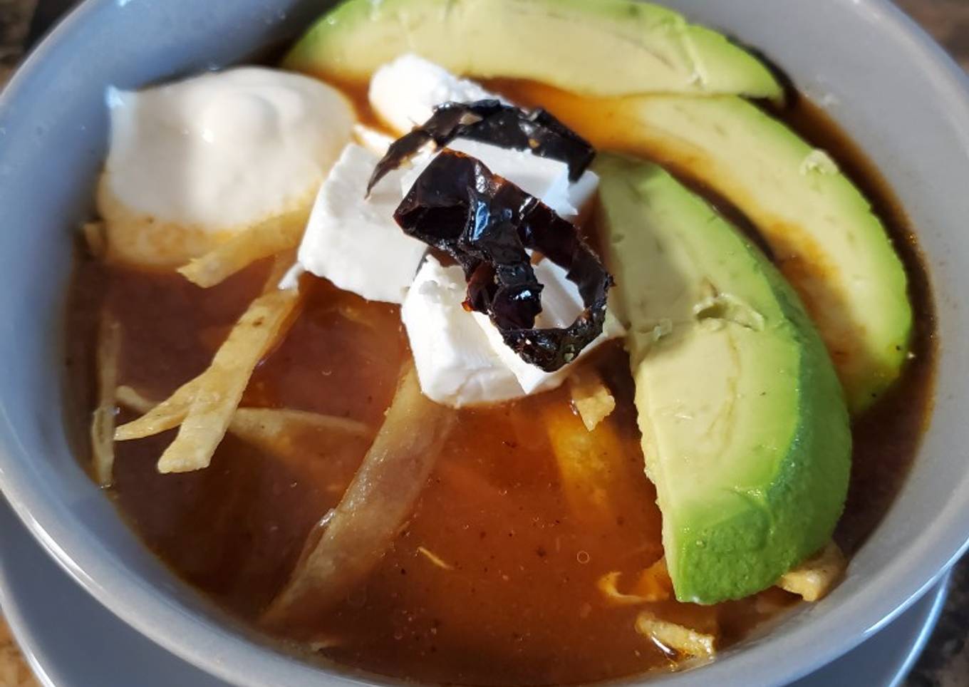 Sopa de tortilla