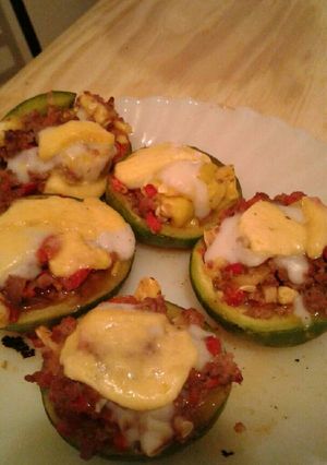 Una foto de Zapallitos rellenos