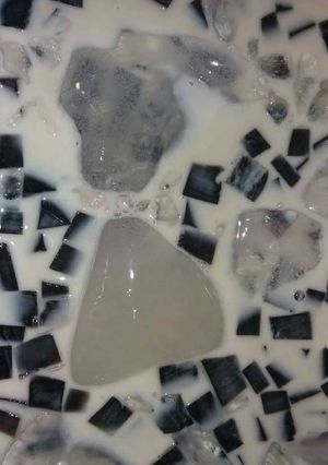 Foto resep Es cincau susu