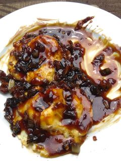 Foto resep Telur ceplok siram tumis kecap