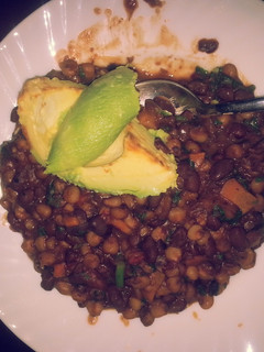 A picture of Simple githeri.