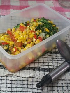 Foto resep Tumis bayam jagung manis
