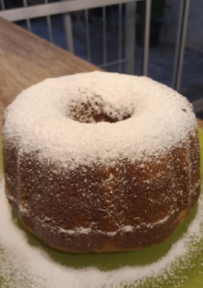 Una foto de Budín de pomelo