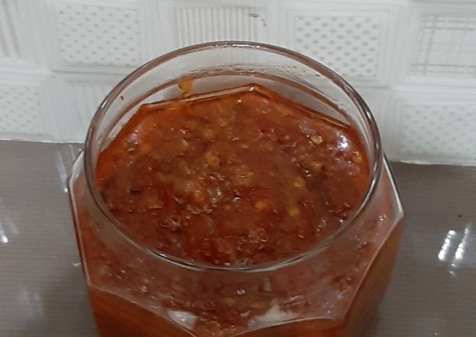 Cara memasak Sambal tomat yang lezat dan Mudah Dibuat