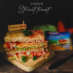 A picture of Korean street toast.