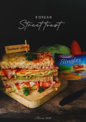 Foto resep Korean street toast