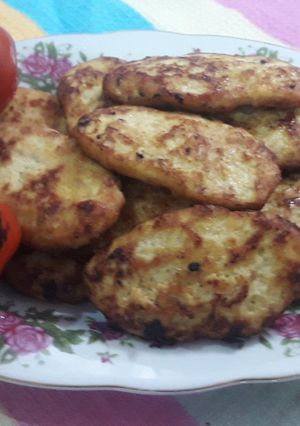 عکسی از دستور ساده ترین کباب تابه ای مرغ
