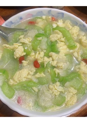 絲瓜蛋（鮮甜）不加鹽巴！ 的食譜成品照片