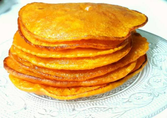 Simple Way to Make Perfect Orange Pancake - Quick and Easy Meals