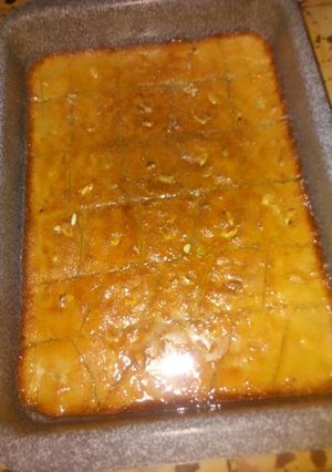 صورة لوصفة هريسة فلسطينية