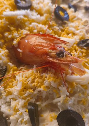 Una foto de Ensaladilla de langostinos