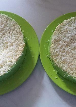 Foto resep Bolu Kukus pandan