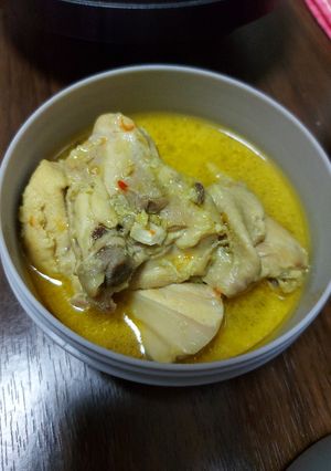 Foto resep Opor ayam pedas