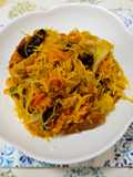 Stir-Fried Rice Noodles with Pumpkin
