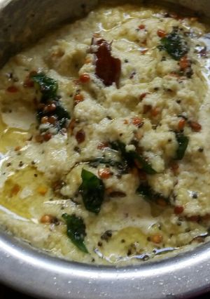 A picture of Coconut chutney.