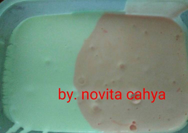 Resep Es krim homemade lembut banget🍦 yang Bisa Manjain Lidah