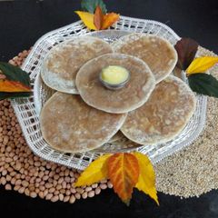 A picture of Shenga Holige/Peanut Sweet Pancake/Peanut Poli/Ground Nut Sweet Paratha.