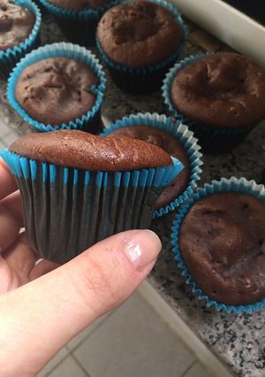 Una foto de Muffins de Café- sin huevo (veggie)