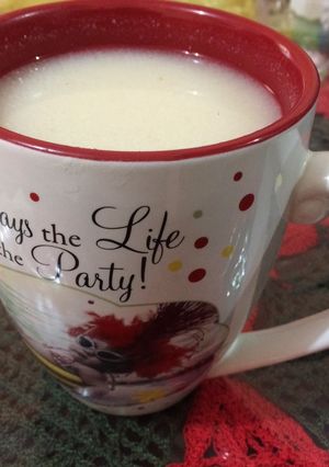 Una foto de Atole de elote