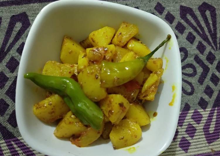 Recipe of Super Quick Homemade Jeera Aloo