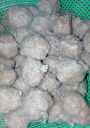 Foto resep Bakso ayam non MSG