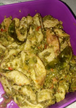 Foto resep Otak otak sambel ijo