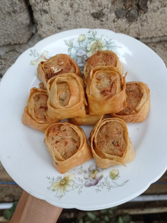Foto resep Tahu pangsit goreng