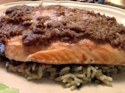 A picture of baked cod fish