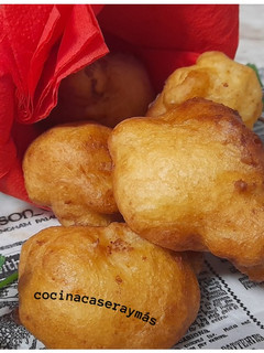 Una foto de Buñuelos de coliflor
