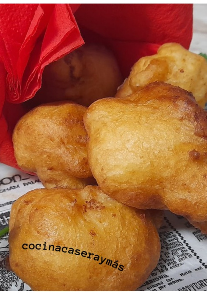 Una foto de Buñuelos de coliflor