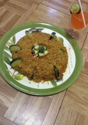 صورة لوصفة وصفة الدجاج بالرز الامريكي