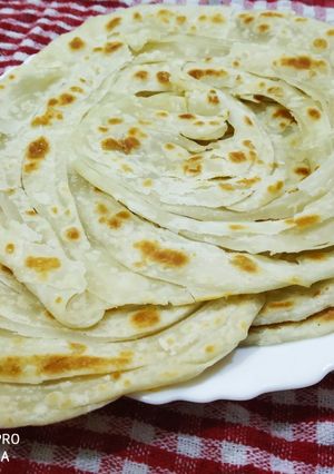 A picture of Malabar Paratha Kerala Style.