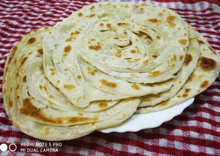 Easiest Way to Cook Tasty Malabar Paratha Kerala Style