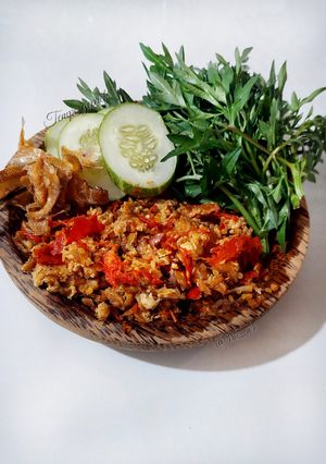 Foto resep Tempe geprek
