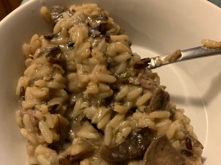 Easy Ways Prepare|Recipe} Perfect Beef, Rice, &amp;amp; Mushroom, Can Pamper Your Tongue