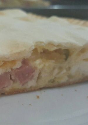 Una foto de Tarta de Jamón y Queso