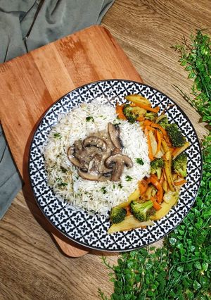 A picture of Mushroom Stroganoff.
